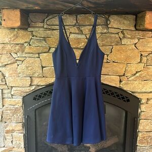 Lulu’s Navy Dress NWT